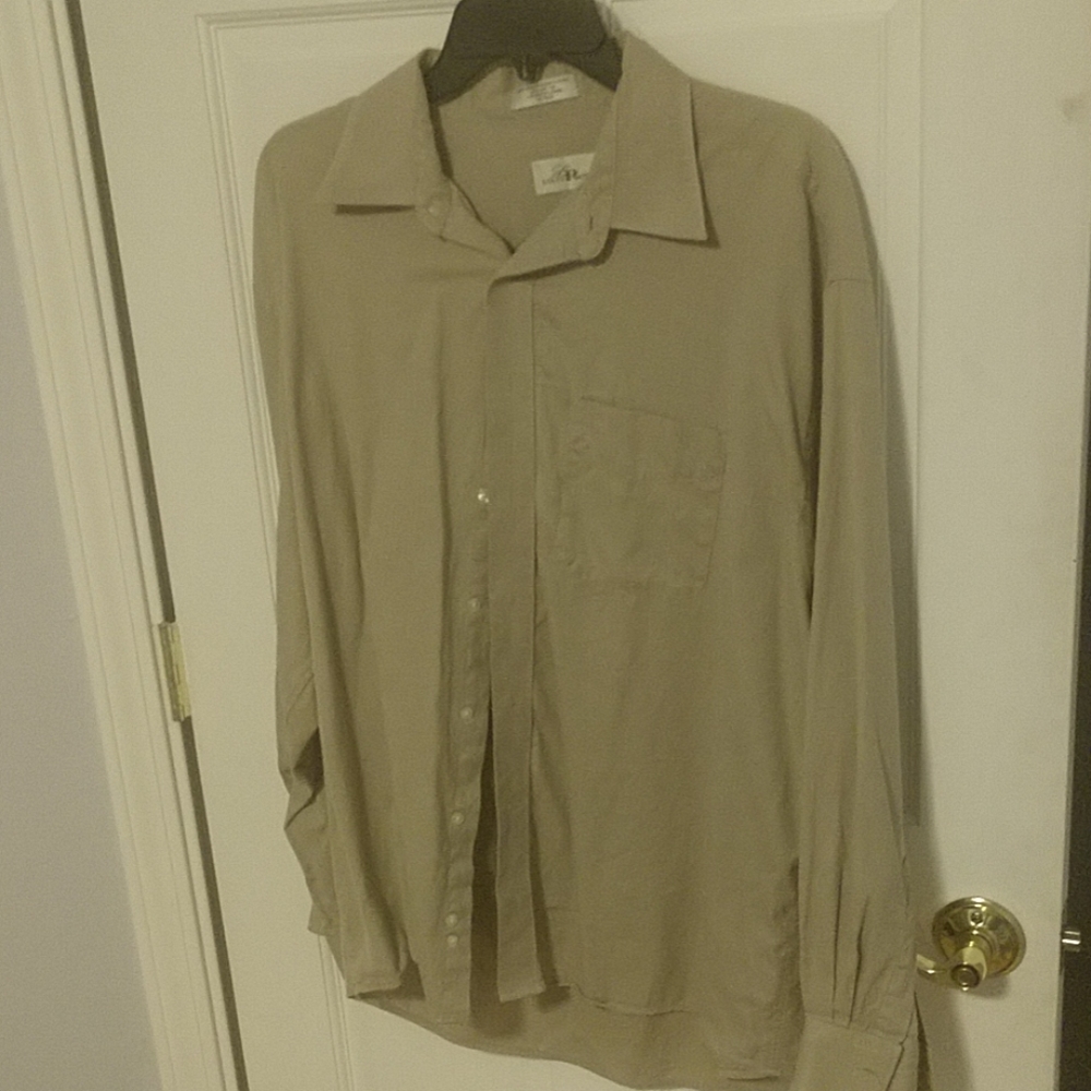 Tan  Louis Roth long sleeve shirt